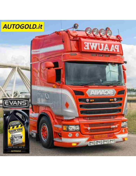 EVANS Heavy Duty (5 Lt) liquido antigelo radiatore senz'acqua per camion autobus