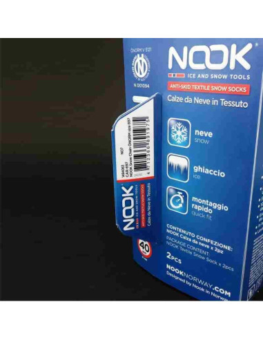 NOOK - Calze da neve norvegesi omologate (coppia)