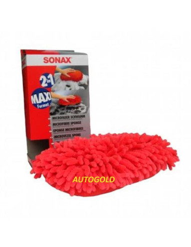 SONAX 428100 spugna maxi in microfibra per lavaggio auto