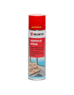 WURTH spray rimozione graffiti Special per INTERNI - sedili auto camion treni autobus - rimuovi graffiti