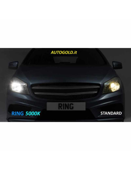 RING H7 XENON 5000 - coppia lampade alogene 5000K 12v