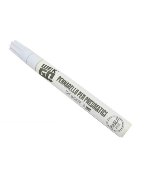 PENNARELLO BIANCO per colorazione pneumatici gomme auto moto fuoristrada