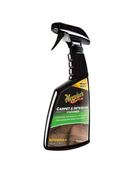 MEGUIARS Carpet Interior Cleaner - pulitore tessuti moquette tappetini G9416EU