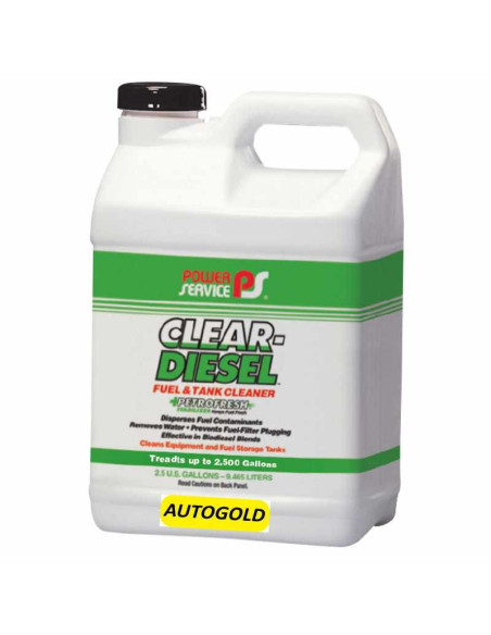POWER SERVICE 9,46 Lt Clear Diesel - Additivo Pulitore Serbatoi anti acqua