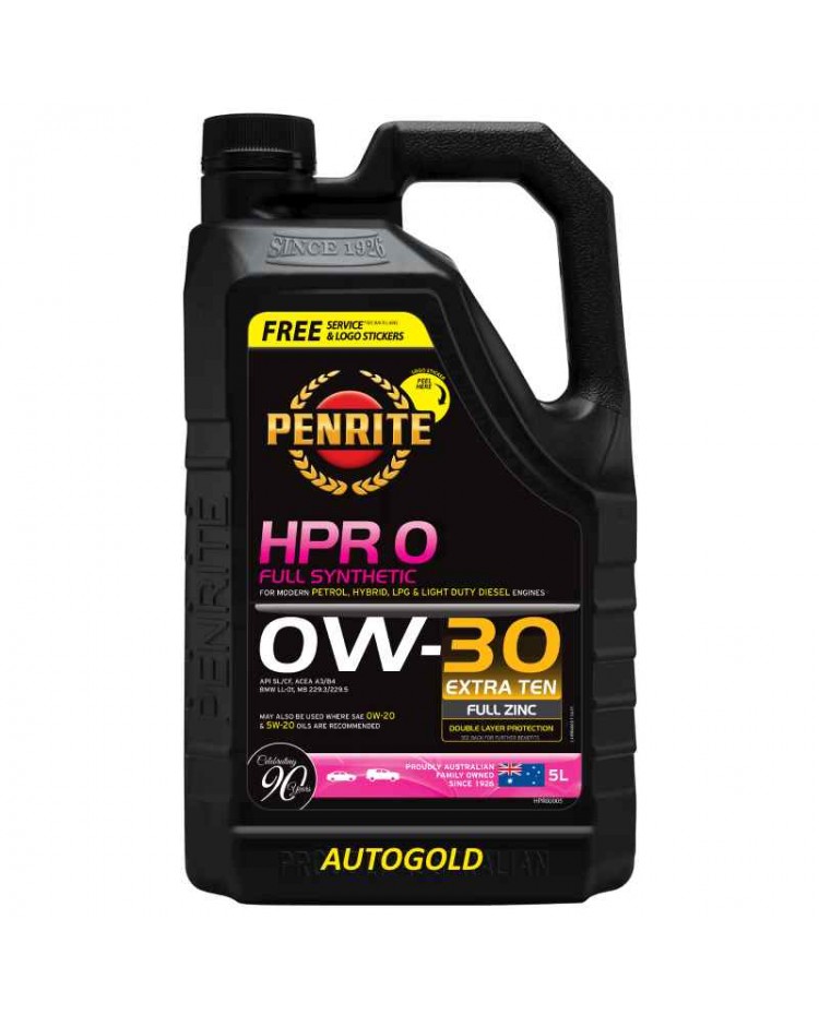 PENRITE HPR 0 0W-30 olio motore 0W30