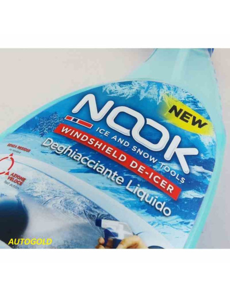 NOOK Deghiacciante vetri liquido a spruzzo 500ml - De icer Windshield spray - qualità novegese