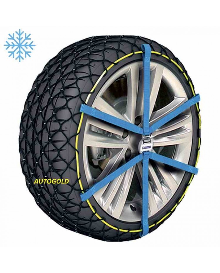 MICHELIN Easy Grip EVO 18 8318 - Catene calze da neve omologate metalliche  - super leggere