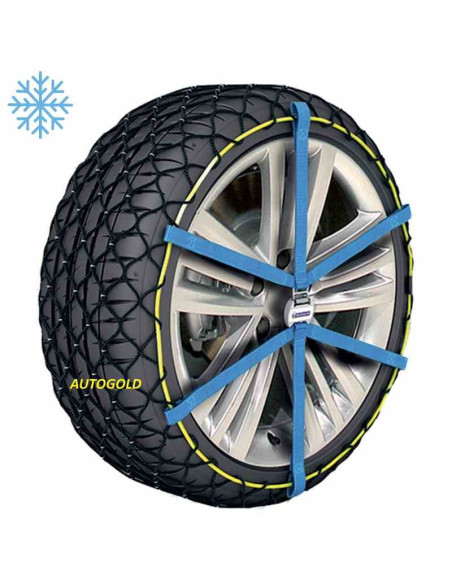 MICHELIN Easy Grip EVO 12 8312 - Catene/calze da neve omologate metalliche - super leggere