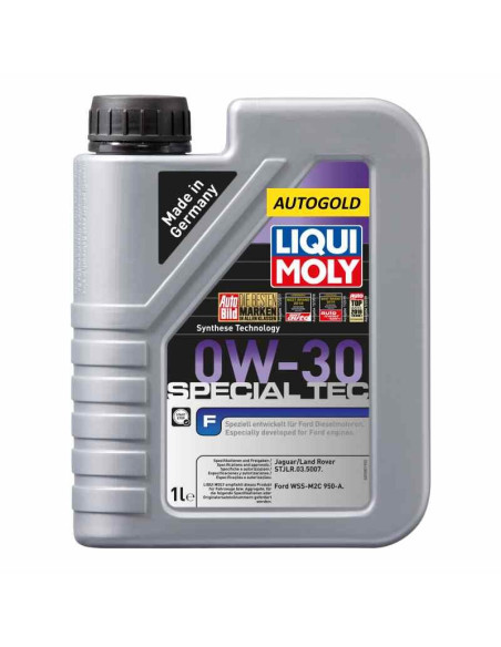 LIQUI MOLY 0W-30 Special Tec F - Olio Motore sintetico Ford Jaguar Land Rover 0W30