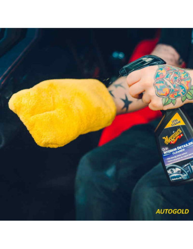 MEGUIARS Detailing Mitt - panno guanto in microfibra per interni auto X1804EU