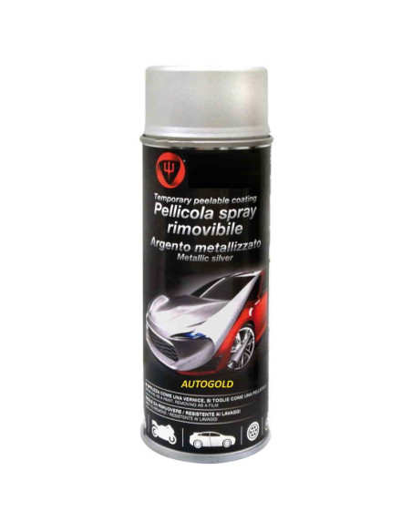 VERNICE Removibile pellicola - ARGENTO METALLIZZATO