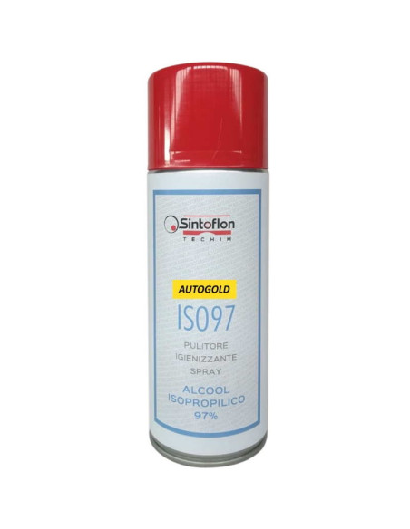 SINTOFLON ISO97 (400ml) spray pulitore igienizzante superfici e oggetti - alcool isopropilico 97%