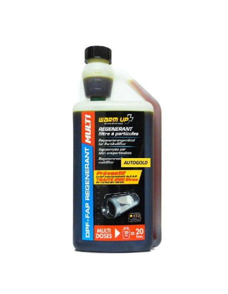 WARM UP Dpf Rigenerante MULTI - additivo diesel preventivo FAP filtro antiparticolato DR1000MULTI