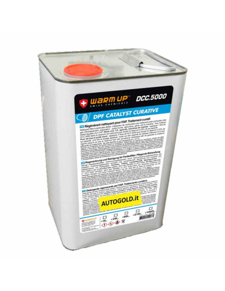 WARM UP Dpf Catalyst Curativo - additivo pulitore filtro antiparticolato camion trattori autobus mezzi pesanti