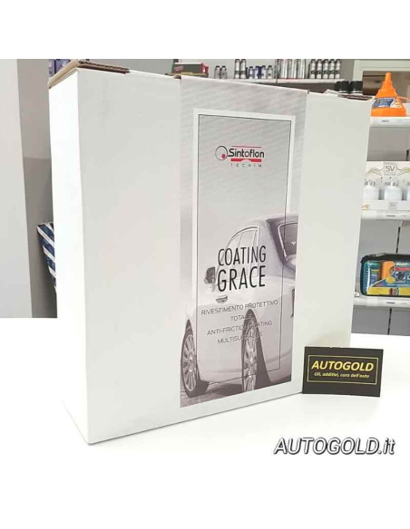 SINTOFLON Coating Grace Kit - 8 prodotti detailing ripristino e protezione carrozzeria