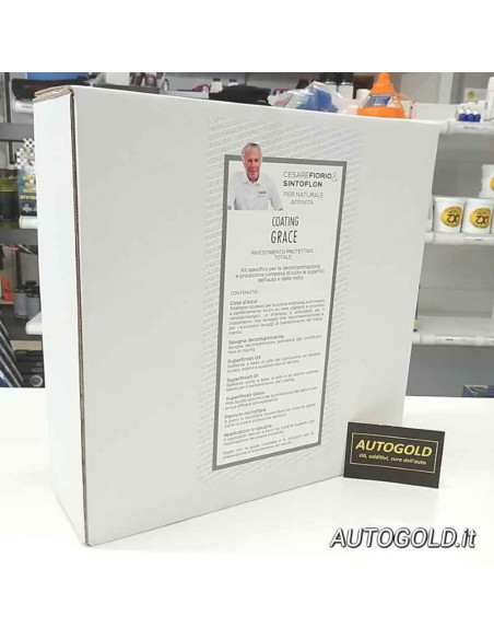 SINTOFLON Coating Grace Kit - 8 prodotti detailing ripristino e protezione carrozzeria
