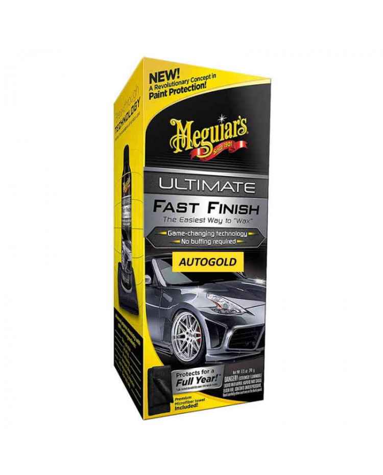 MEGUIARS Ultimate Fast Finish - cera spray sintetica alta qualità