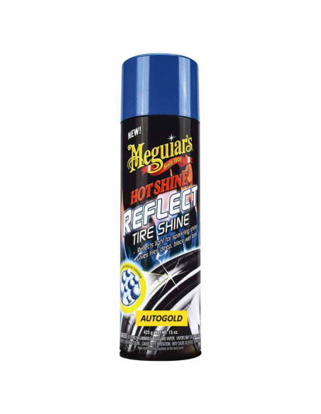 MEGUIARS Hot Shine Tire Reflect spray - nerogomme professionale G192215EU