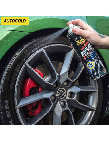 MEGUIARS Hot Shine Tire Reflect spray - nerogomme professionale G192215EU