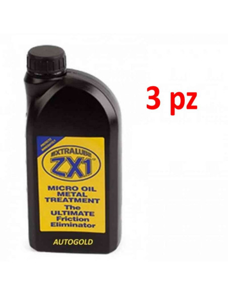 ZX1 (3 x 1 Lt) - additivo antiattrito olio motore, cambio, servosterzo