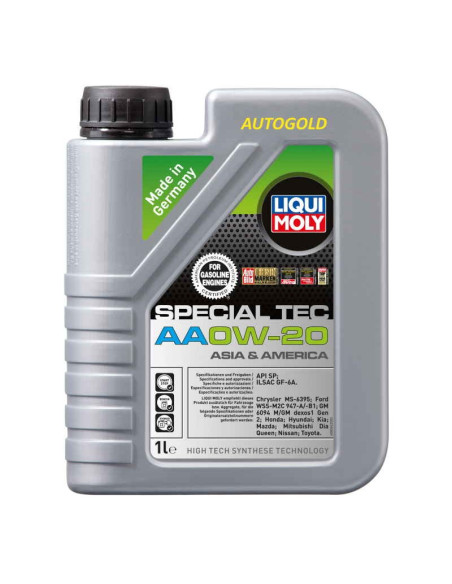LIQUI MOLY 0W-20 Special Tec AA olio motore Honda Kia Mazda Nissan Suzuki Toyota 0W20