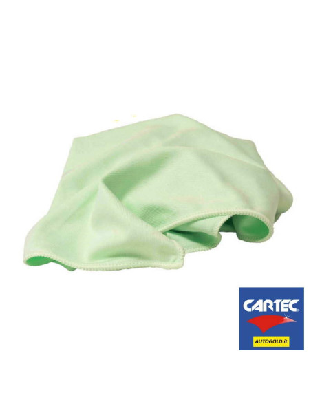 CARTEC panno Maxi microfibra Glass - pulizia vetri 55x63cm