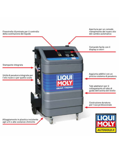 LIQUI MOLY Gear Tronic III apparecchio sostituzione olio cambio automatico