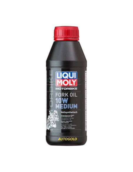 LIQUI MOLY Motorbike Fork Oil 10W medium - olio 100% sintetico per forcelle moto