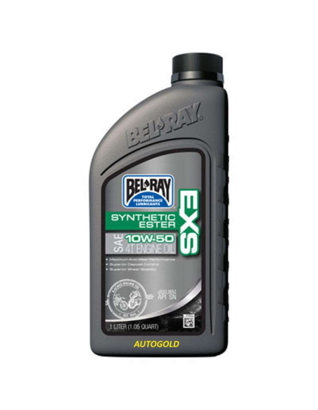 BEL-RAY EXS 10W-50 4T Synthetic Ester - olio motore 100% sintetico ad alte prestazioni moto 4 tempi 10W50