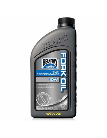 BEL-RAY Olio 10W forcella moto High Performance Fork Oil