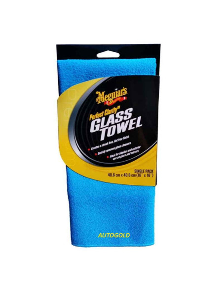 MEGUIARS Glass Towel Perfect Clarity - panno microfibra pulizia vetri X190301EU