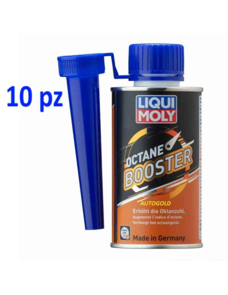 LIQUI MOLY 21616 Octane Booster (10 pz) additivo benzina +4 ottani
