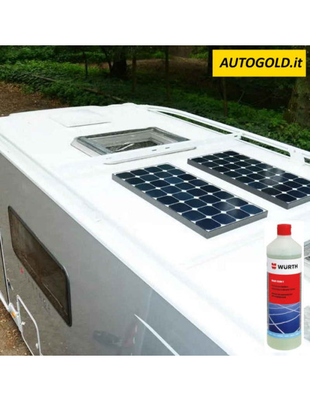 WURTH Solar Clean C - pulitore concentrato pannelli solari fotovoltaici - camper casa industria