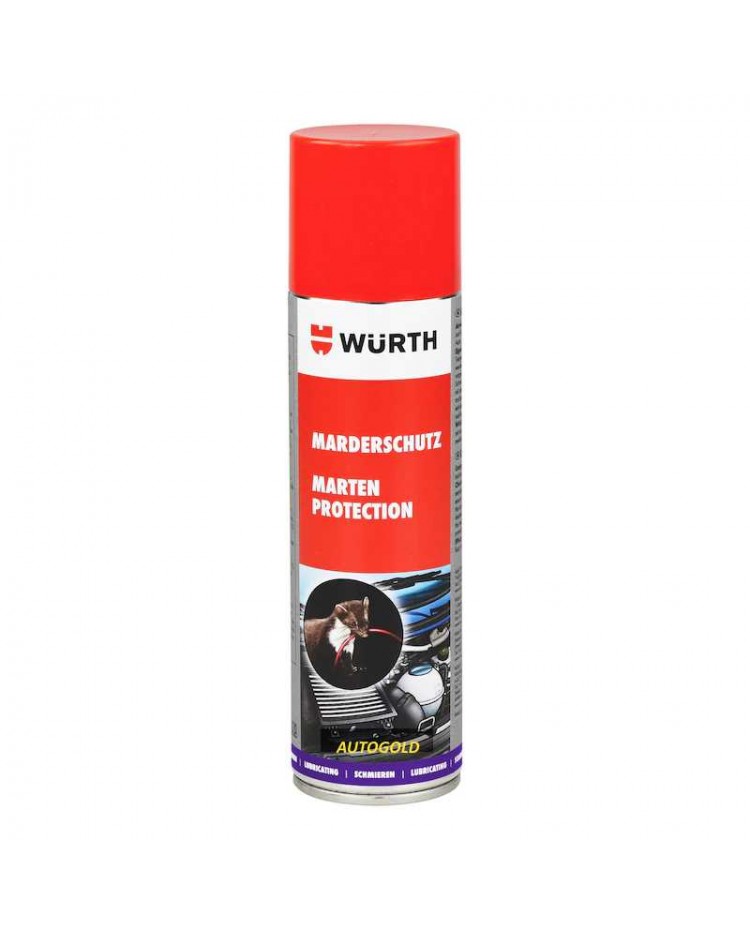 WURTH spray anti martore roditori topi - protezione repellente vano motore