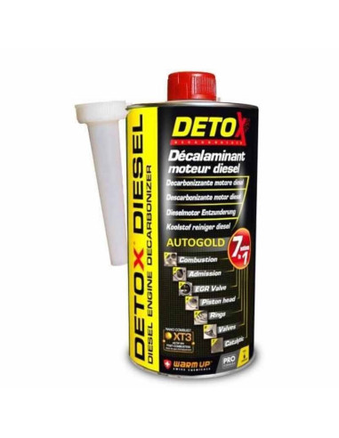 WARM UP Detox Pro Line Diesel 7 in 1 (1 Lt) - additivo gasolio decarbonizzante pulitore DD1000
