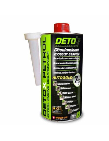 WARM UP Detox Pro Line Benzina 7 in 1 (1 Lt) - additivo decarbonizzante pulitore DP1000