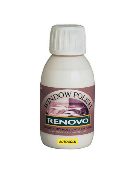 RENOVO Plastic Window Polish - rinnovante lunotto cabrio e plastiche trasparenti
