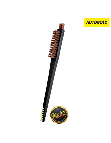 MEGUIARS Triple Duty Detail Brush - spazzolino interni esterni