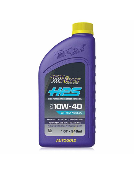 ROYAL PURPLE HPS 10W-40 - olio motore 10W40