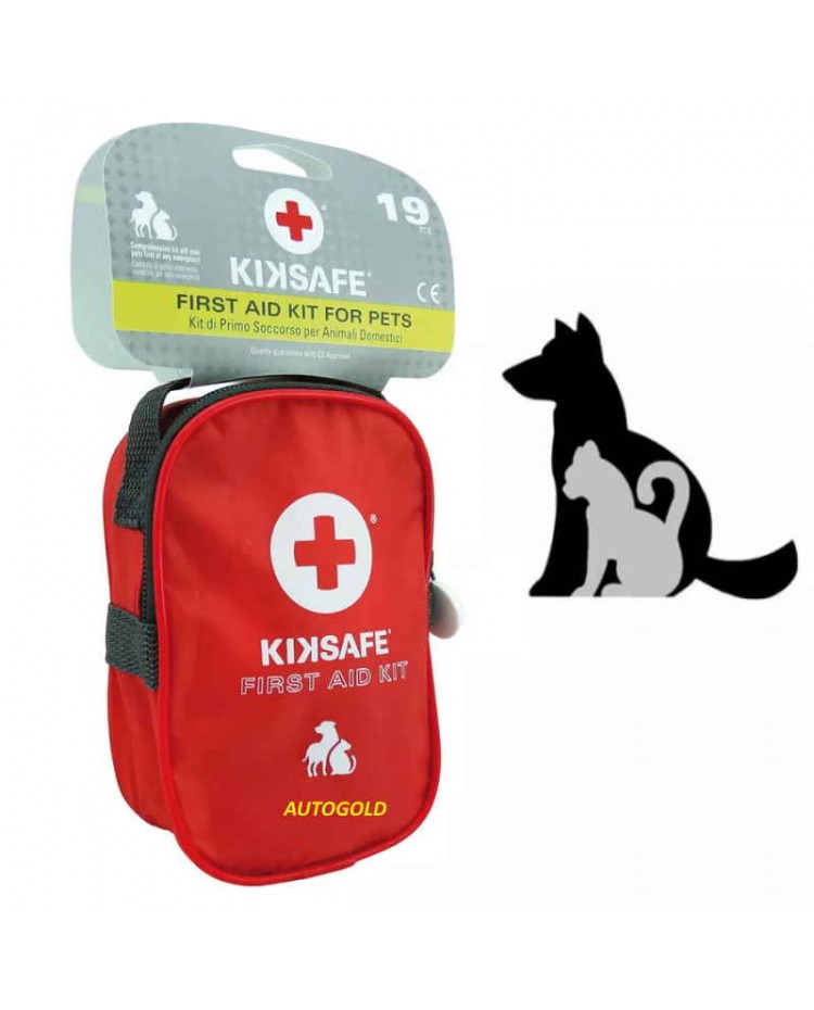 KIT EMERGENZA PRIMO SOCCORSO per animali domestici