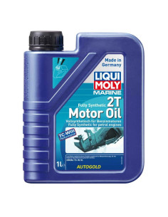LIQUI MOLY MARINE 2T olio motore 100% sintetico TC-WIII nautica alte prestazioni