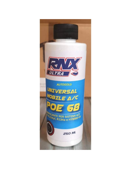 RNX ULTRA Universal POE 68 (250ml) - Olio estere universale Circuito climatizzatore auto