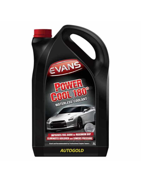 EVANS Power Cool 180 (5 Lt) - liquido antigelo radiatore senza'acqua per auto