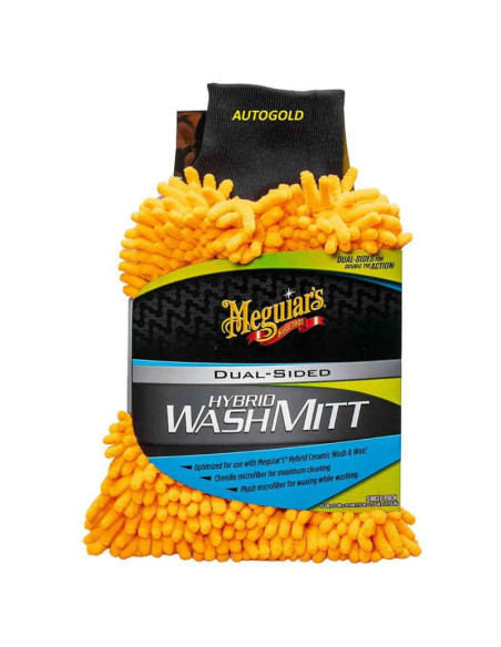 MEGUIARS Hybrid Wash Mitt - guanto microfibra professionale lavaggio X210200