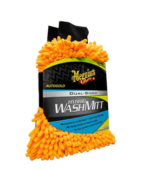 MEGUIARS Hybrid Wash Mitt - guanto microfibra professionale lavaggio X210200