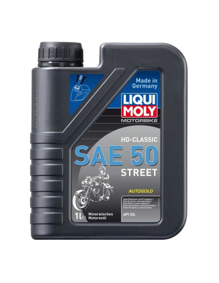 LIQUI MOLY Motorbike HD Classic SAE 50 4T Harley Davidson olio motore 4 tempi SAE50
