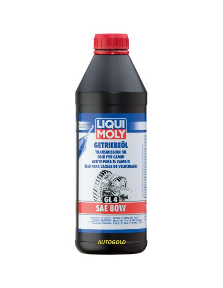 LIQUI MOLY 80W GL4 olio cambio manuale