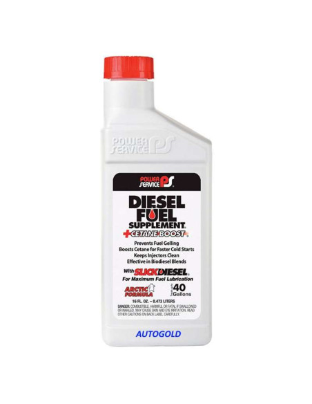 POWER SERVICE 473ml Diesel Fuel Supplement - additivo invernale gasolio anticongelante antigelo -40°C