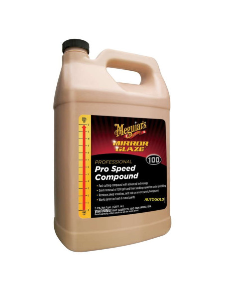 MEGUIARS M100 (3,78 Lt) Mirror Glaze Pro Speed Compound M10001