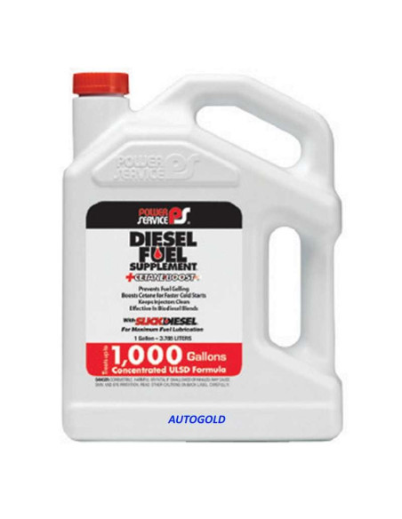 POWER SERVICE 3,78 Lt Diesel Fuel Supplement - additivo invernale gasolio anticongelante antigelo -40°C